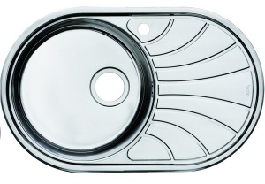 Мойка кухонная из нержавеющей стали IDDIS SUNO SUN77SLi77 77*48 см. 