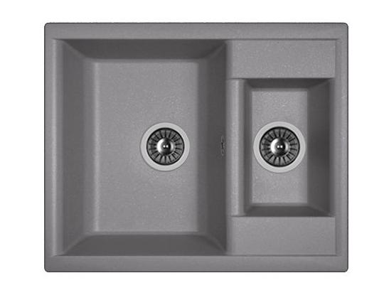 Мойка кухонная из литьевого мрамора Dr. Gans АСТРА 620 К 25.065.D0620.410 62*51 см. везувий