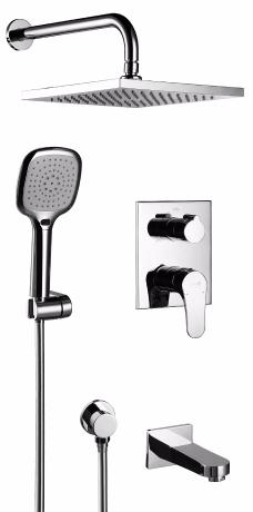 Смеситель Lemark SHIFT LM4322C для душа скрытого монтажа (встраиваемый) Смеситель Lemark SHIFT LM4322C для душа скрытого монтажа (встраиваемый)