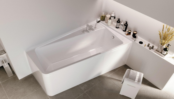 Ванна акриловая 1Marka DIRECT 01дир1710п 170x100 см. правая  Ванна акриловая 1Marka DIRECT 01дир1710п 170x100 см. правая