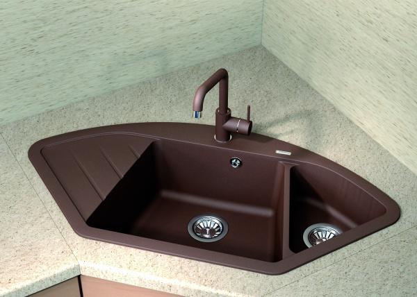 Мойка кухонная керамогранитная Florentina ВЕСТА 20.285.E1005.102 100,6*51 см. черный Мойка кухонная керамогранитная Florentina ВЕСТА 20.285.E1005.102 100,6*51 см. черный