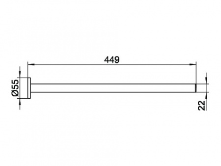 Полотенцедержатель Keuco PLAN 14920 010000  