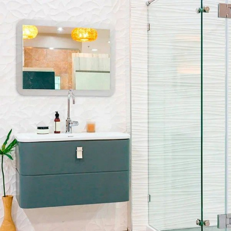 Зеркало Mirsant SMART  80 см. 