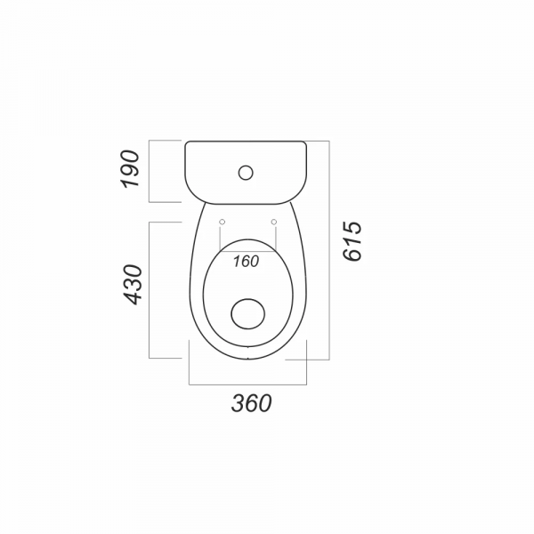 Унитаз-компакт Sanita ФОРМАТ FRTSACC01030713   Унитаз-компакт Sanita ФОРМАТ FRTSACC01030713