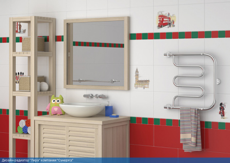 Полотенцесушитель водяной Сунержа ЛИРА 00-0011-5065 500х650 