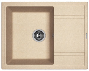 Мойка кухонная керамогранитная Florentina ЛИПСИ 650 20.125.C0600.107 65*51 см. песочный