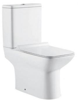 Унитаз-компакт Mirsant QUADRO  с функцией биде  Унитаз-компакт Mirsant QUADRO  с функцией биде