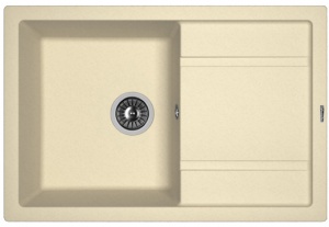 Мойка кухонная керамогранитная Florentina ЛИПСИ 650 20.125.C0600.202 65*51 см. шампань
