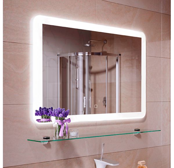 Зеркало Mirsant SMART  100 см.  Зеркало Mirsant SMART  100 см.