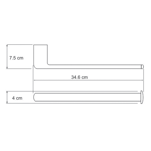 Полотенцедержатель WasserKRAFT BERKEL K-6851  