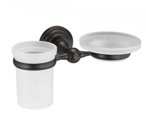 Стакан и мыльница навесной WasserKRAFT ISAR K-7326  