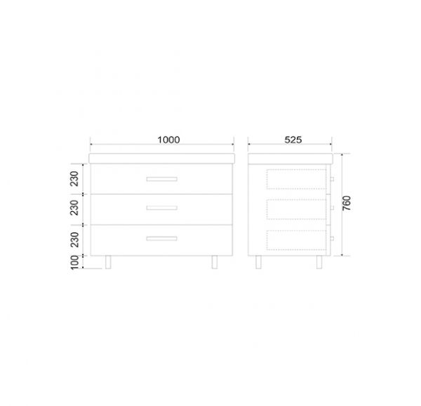 Тумба под раковину навесная Mirsant FUJI  100 см.  Тумба под раковину навесная Mirsant FUJI  100 см.