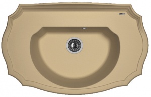 Мойка кухонная керамогранитная Florentina ЭМИЛИЯ 20.340.D0900.306 90*55 см. капучино