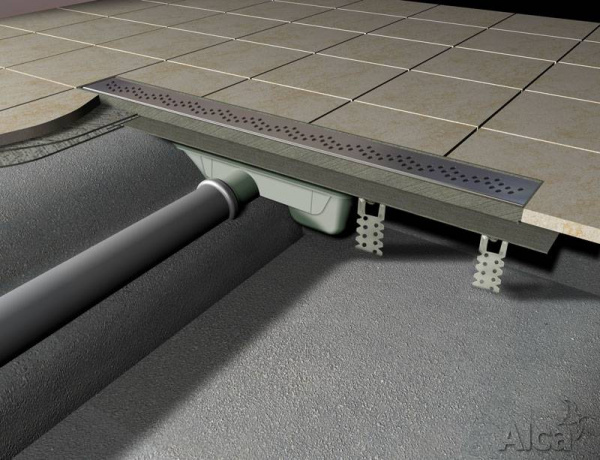 Душевой канал Alcaplast  APZ8-750M с решеткой 