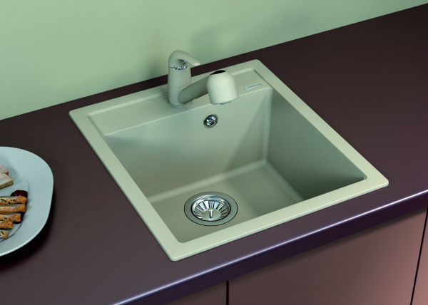 Мойка кухонная керамогранитная Florentina ЛИПСИ 460 20.280.B0460.104 46*51 см. бежевый