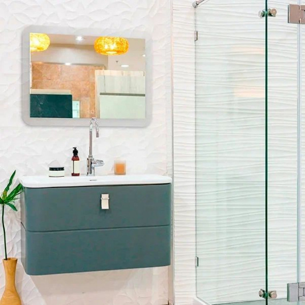 Зеркало Mirsant SMART  80 см.  Зеркало Mirsant SMART  80 см.