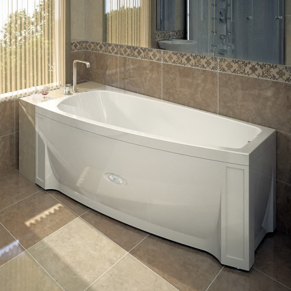 Ванна акриловая Vannesa МЭГИ  140x80 см. левая 