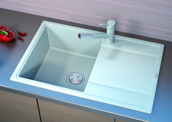 Мойка кухонная керамогранитная Florentina ЛИПСИ 780 20.270.C0780.201 78*51 см. жасмин