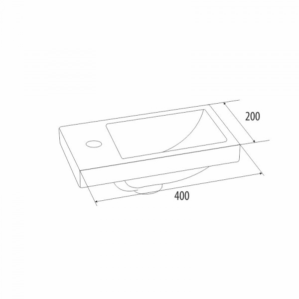 Раковина IDDIS  0014000U28  